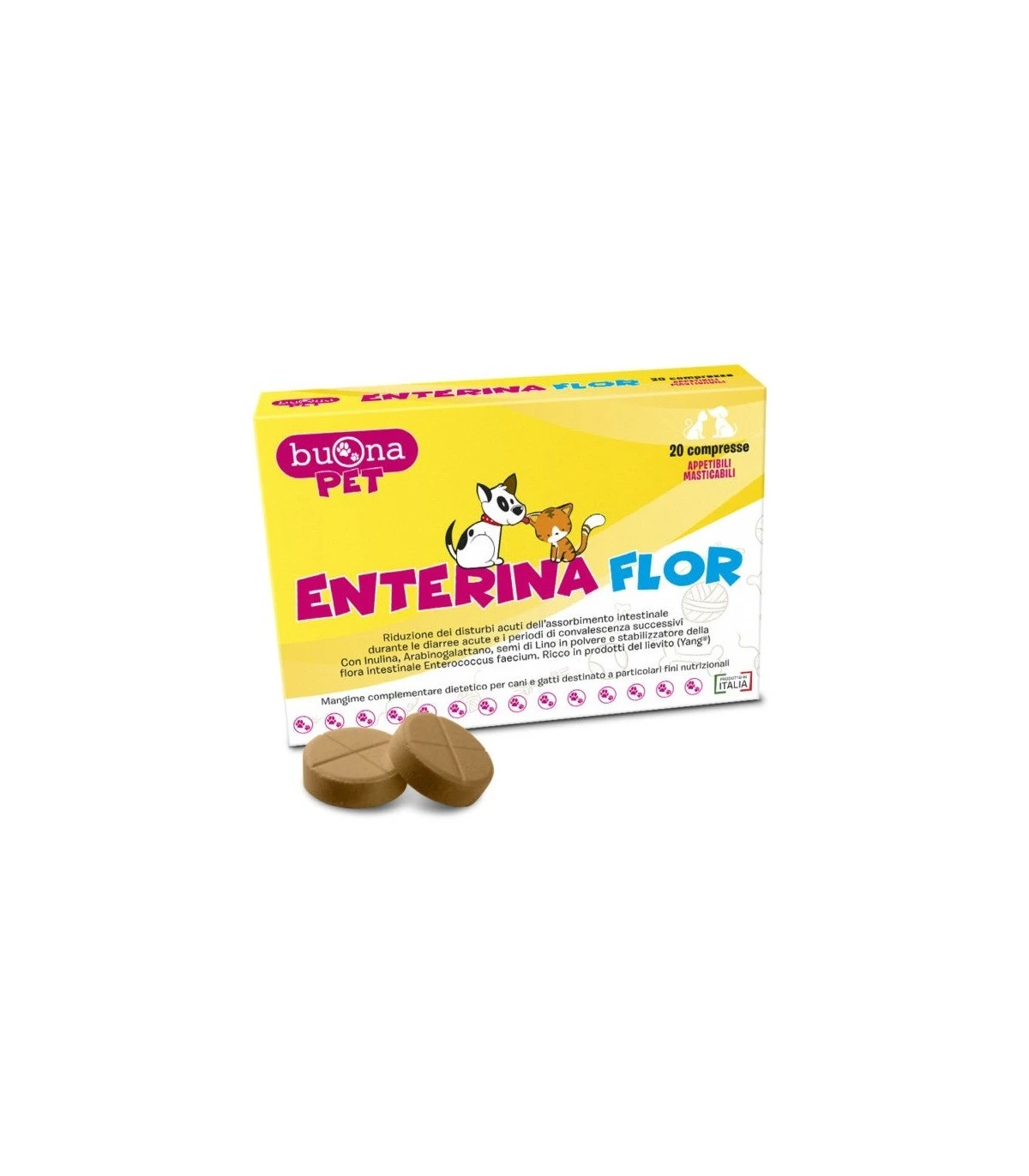 Buona Pet Enterina Flor 20 Compresse