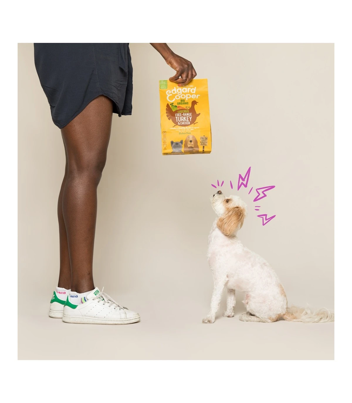 Edgard & Cooper Adult Carne Fresca Di Tacchino E Pollo Biologici Senza Glutine 7 Kg - immagine 3