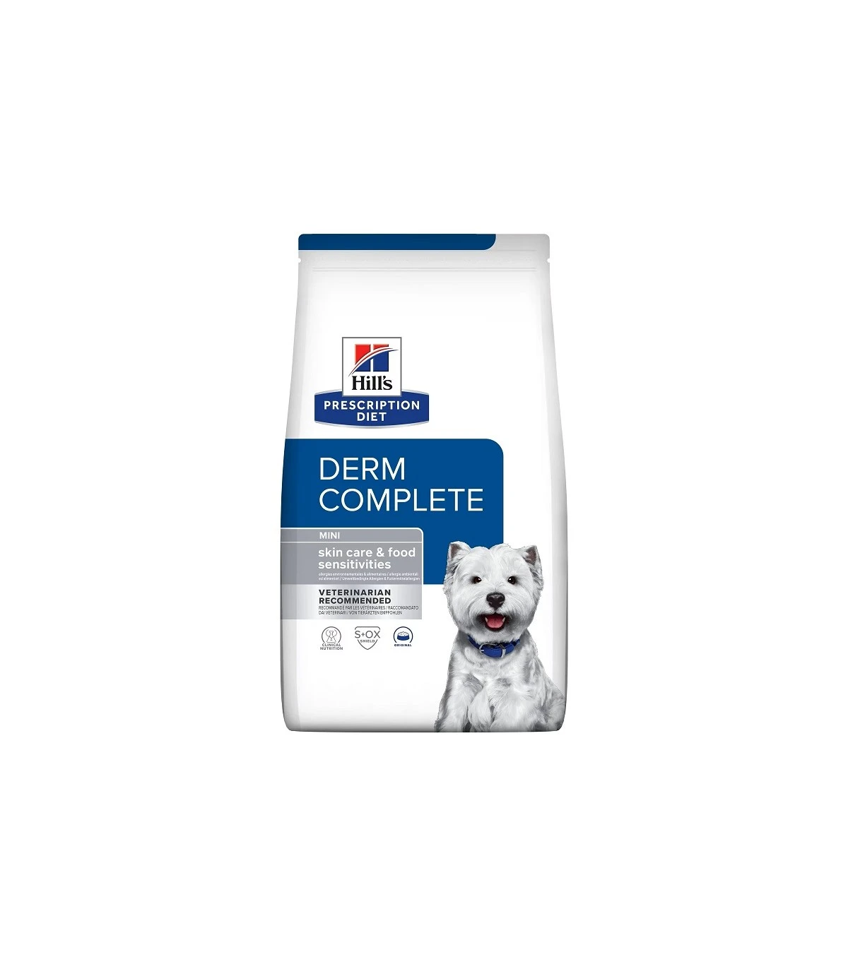 Hill's Cane Derm Complete Mini Skin Care & Food Sensitivities 6 Kg