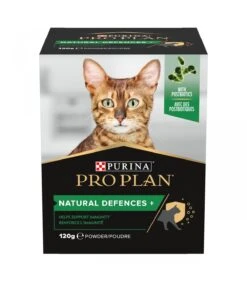 PURINA PRO PLAN Proplan Supplements Natural Defences + Gatto 120 Gr