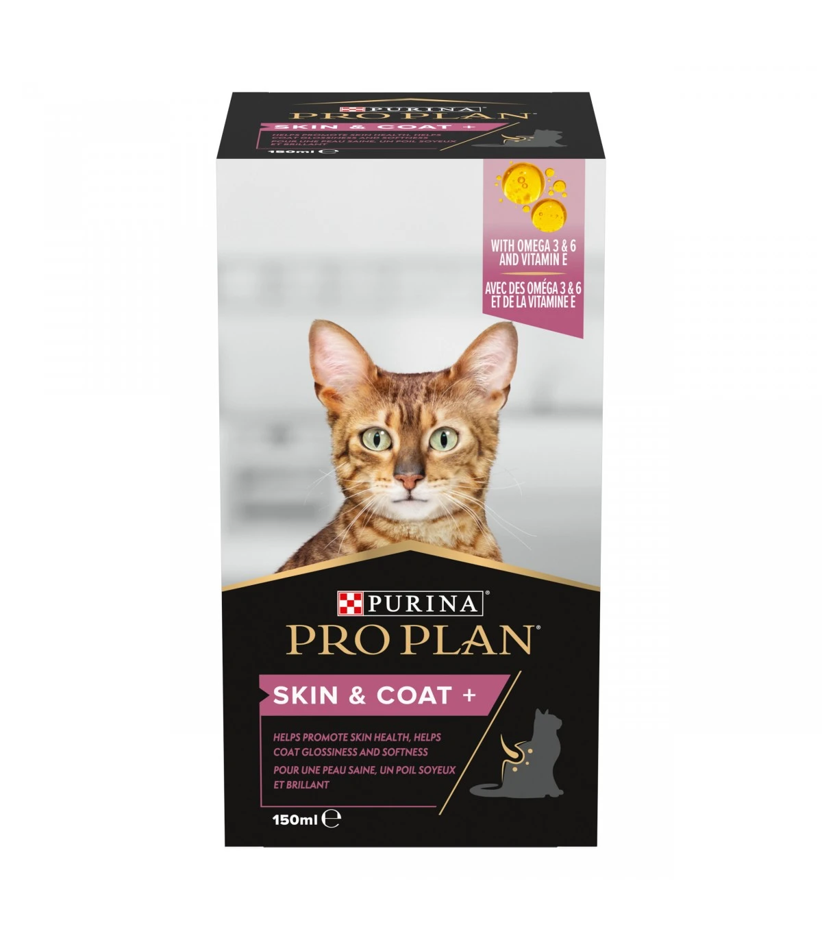 PURINA PRO PLAN Proplan Supplements Skin & Coat Gatto 150 Ml