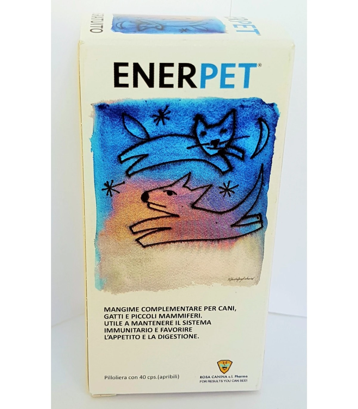 Rosa Canina Enerpet 40 Capsule 1000 Mg