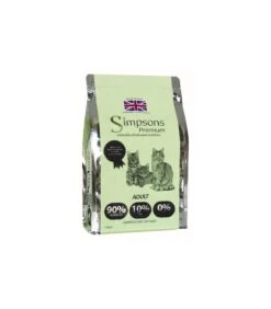 Simpsons Premium Gatto Adult 90/10 Mix Pollo, Pesce E Tacchino 1,5 Kg